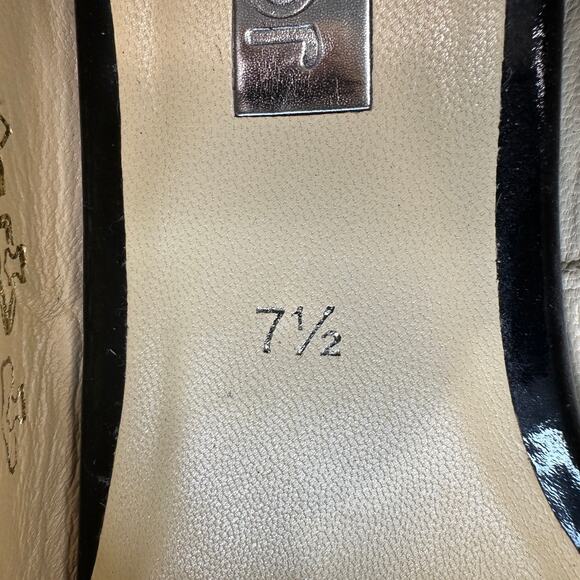 Tommy Bahama Slingback Espadrille Wedge Sandal Sz 9.5 Navy Slip On Elastic Strap - Picture 10 of 11